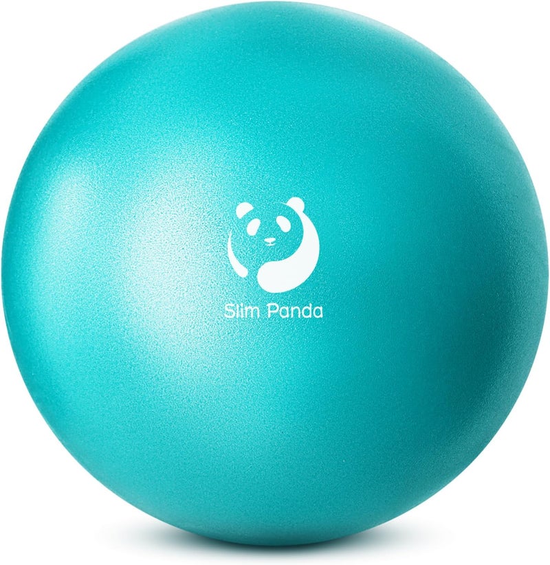Slim Panda Pilates Ball, 9 Inch Small Exercise Ball, Anti Burst Mini Yoga Ball for Stability, Workout, Barre, Core Strength, Physical Therapy, Balance, Stretching - Image 1